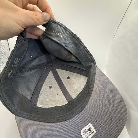 ADIDAS gray adjustable hat / cap - Picture 3 of 4